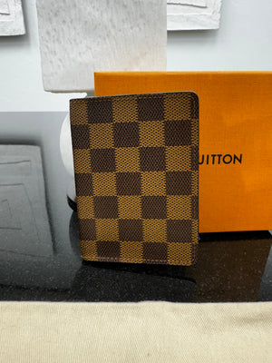 Louis Vuitton Damier Ebene Porte 2 Cartes Card Case