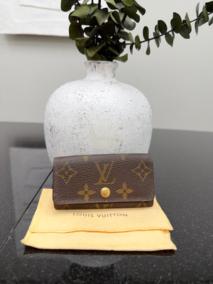 Louis Vuitton Monogram 4 Ring Key Holder