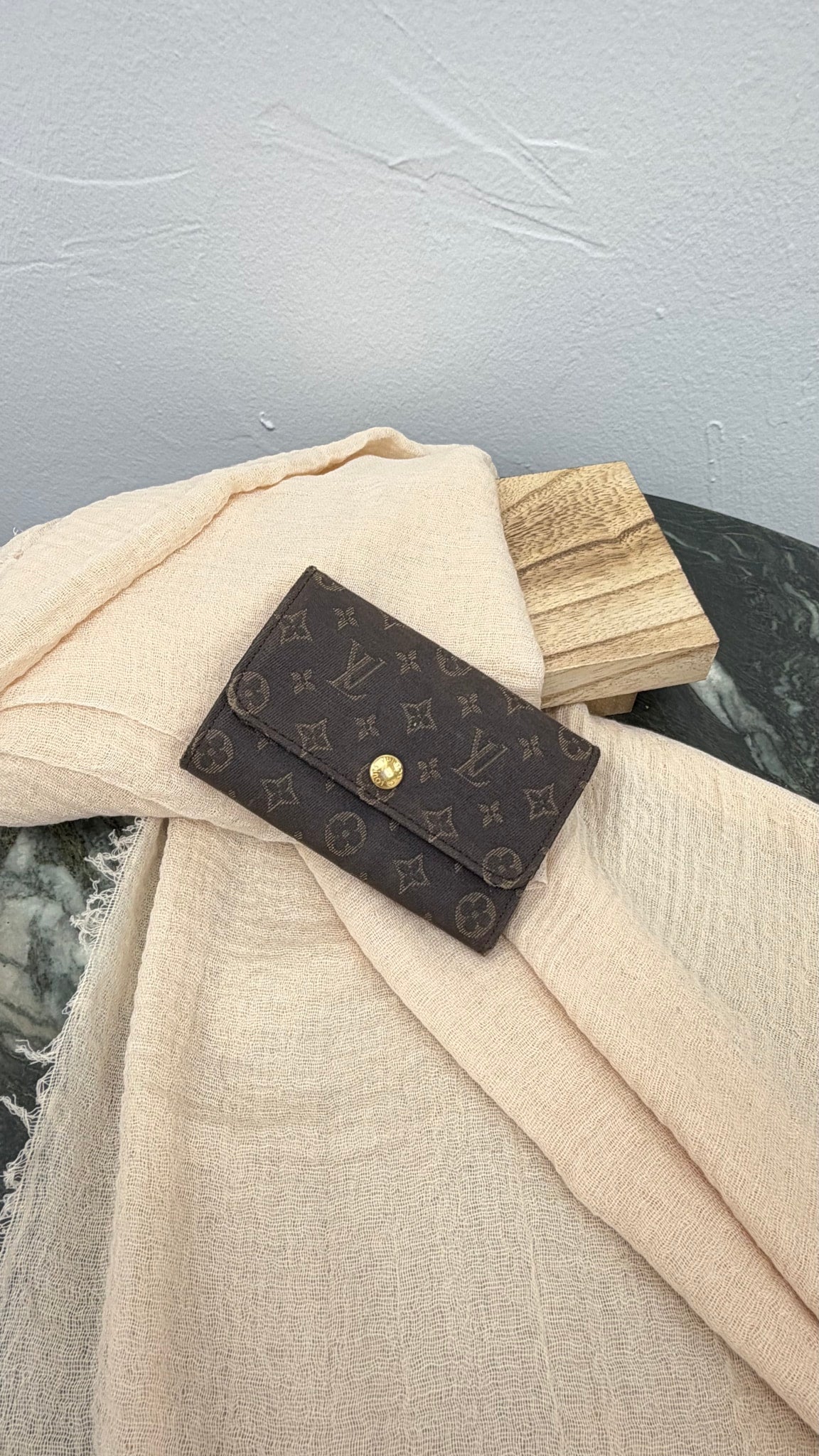 Louis Vuitton Monogram Canvas Trifold Key Holder