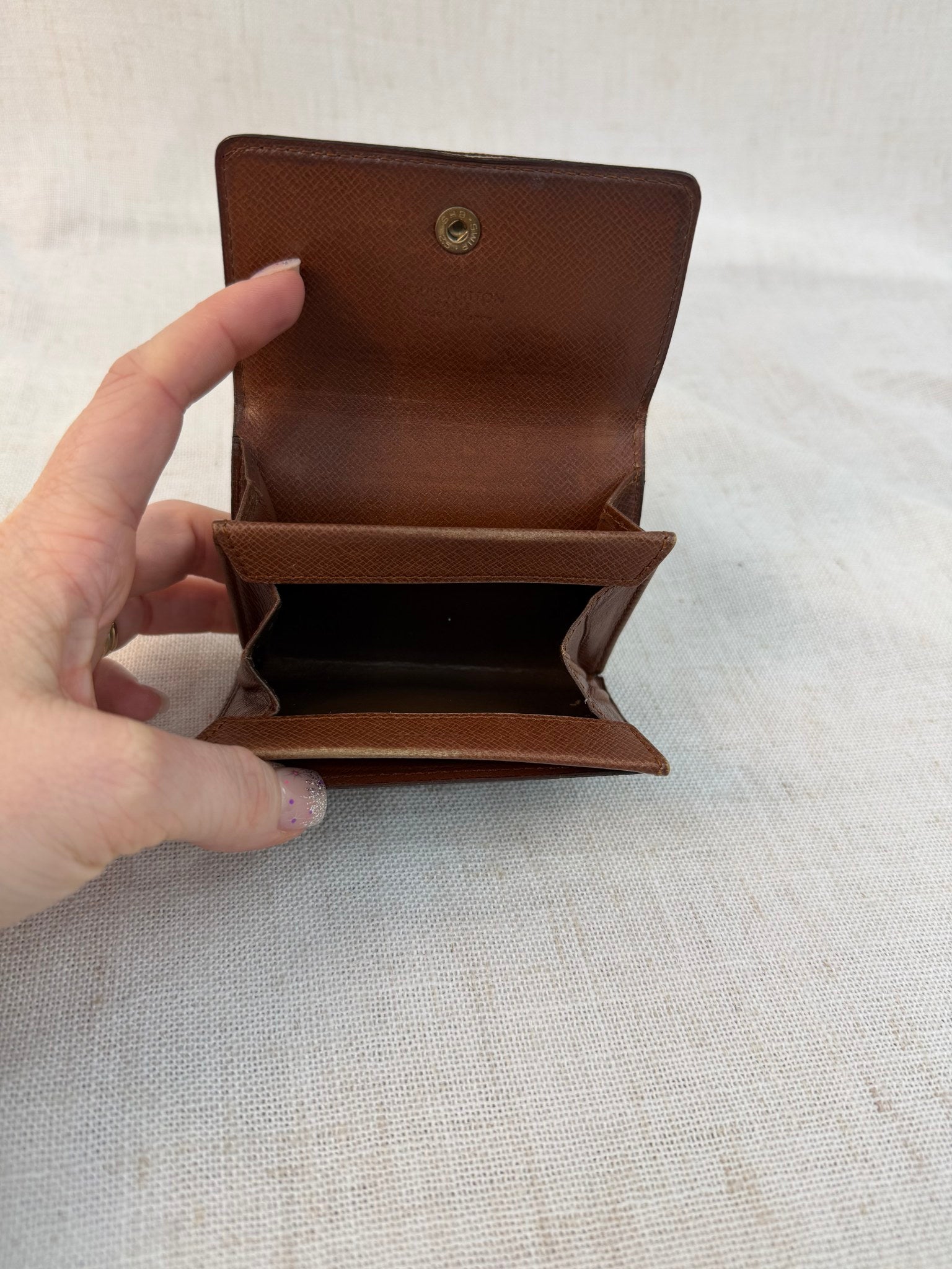 Louis Vuitton Monogram Snap Card Case