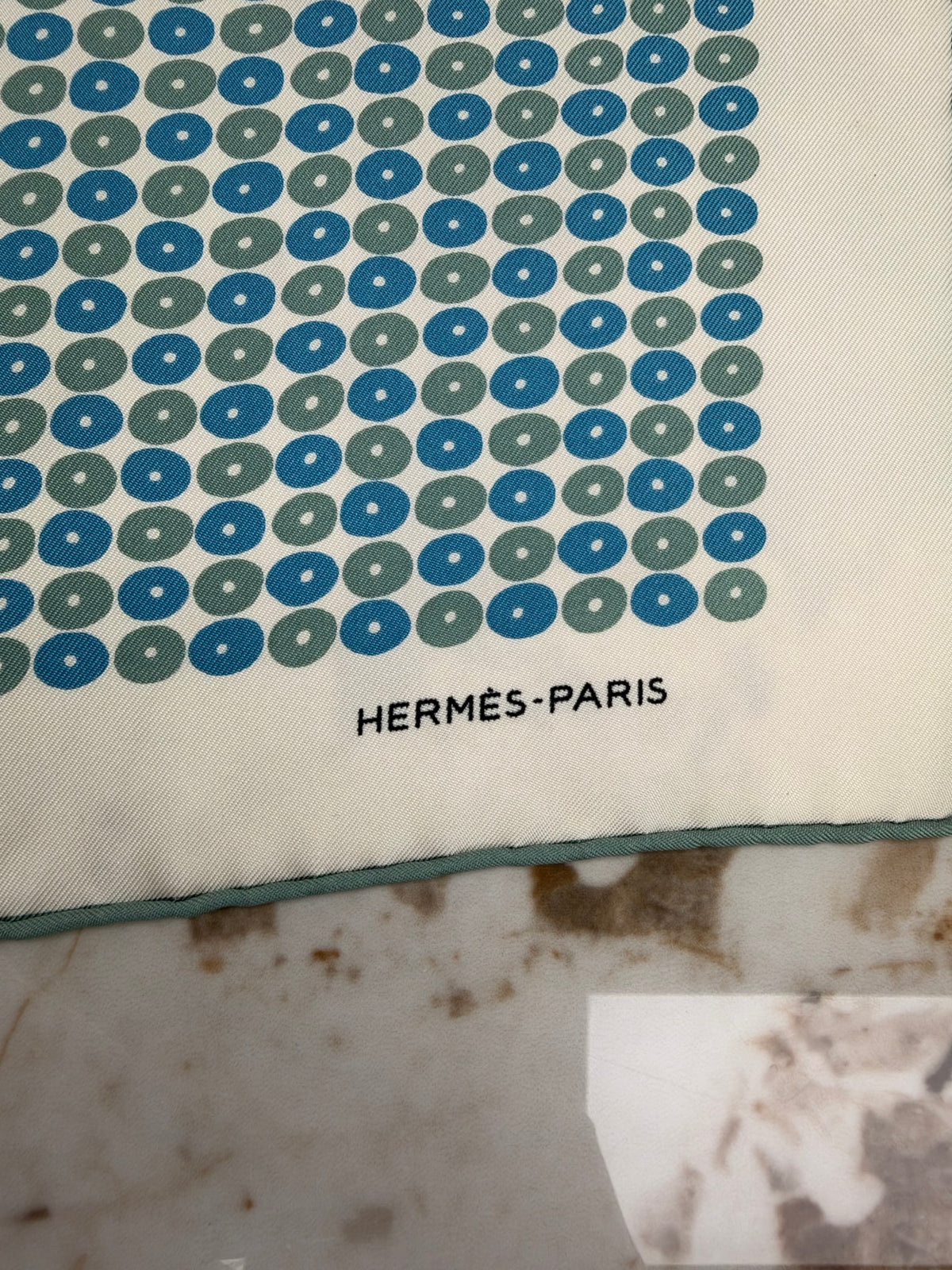 Hermes Petit Carre Multicolor Scarf