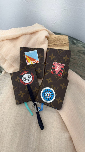 Louis Vuitton Monogram Mini Jules Notebook Set of 4