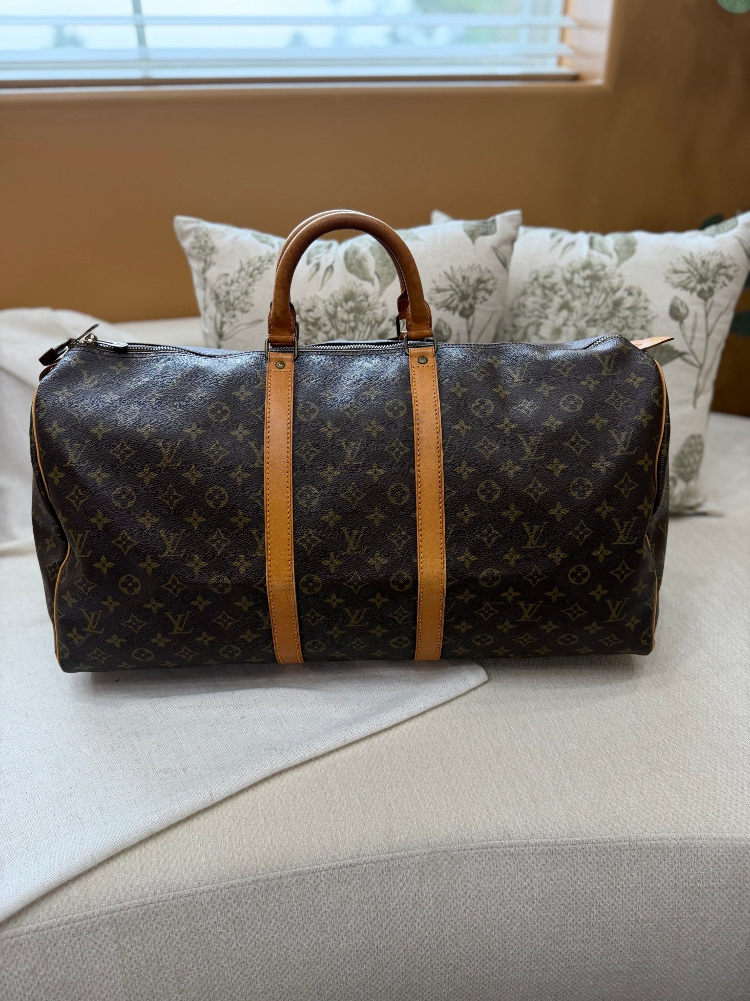 Louis Vuitton Monogram Keepall 55