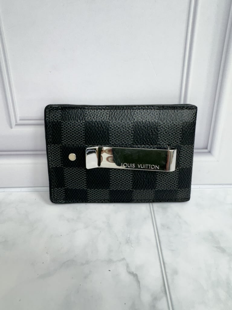 Louis Vuitton Damier Graphite Money Clip Card Case