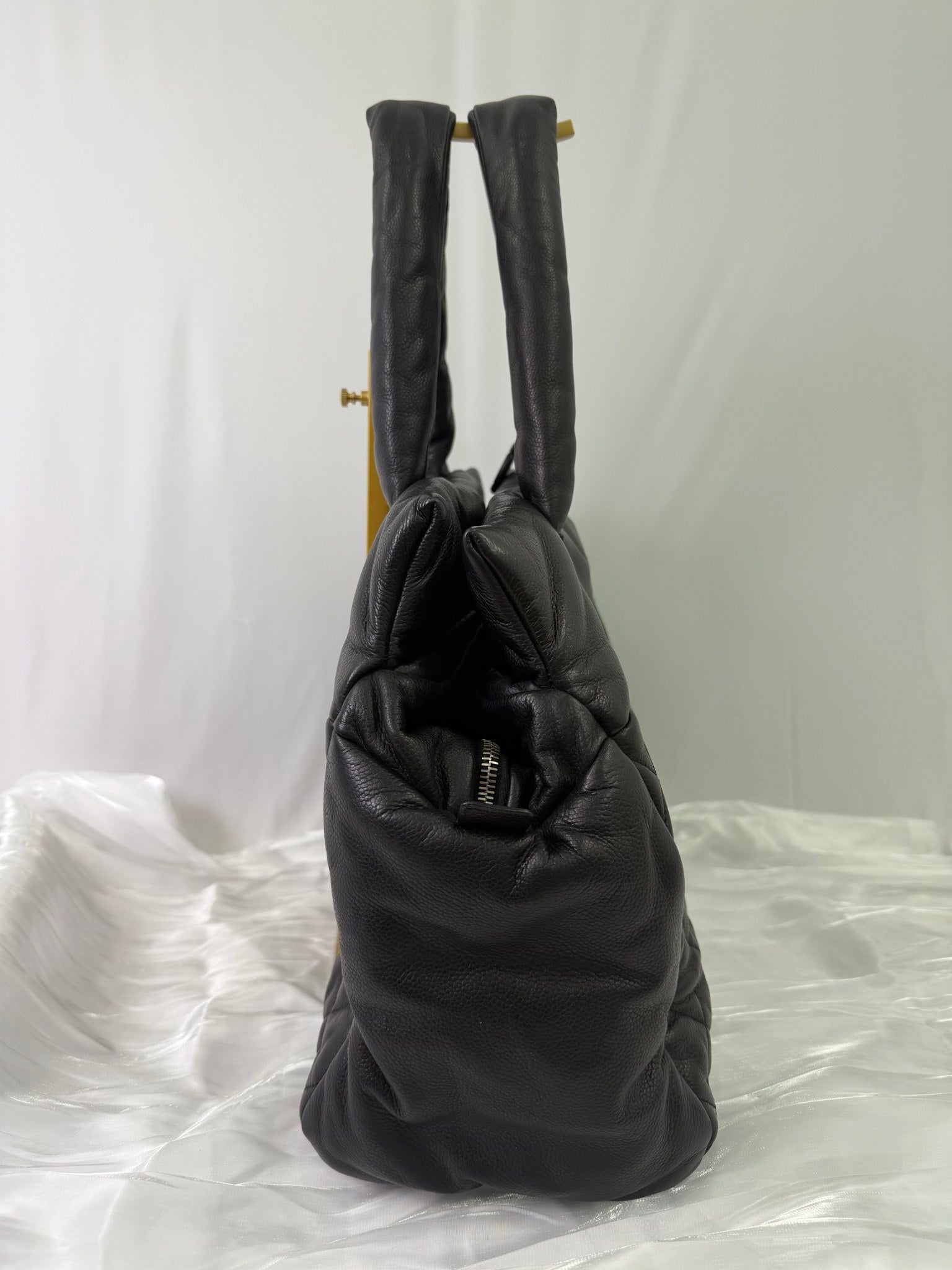 Chanel Black Caviar Leather Cocoon Tote