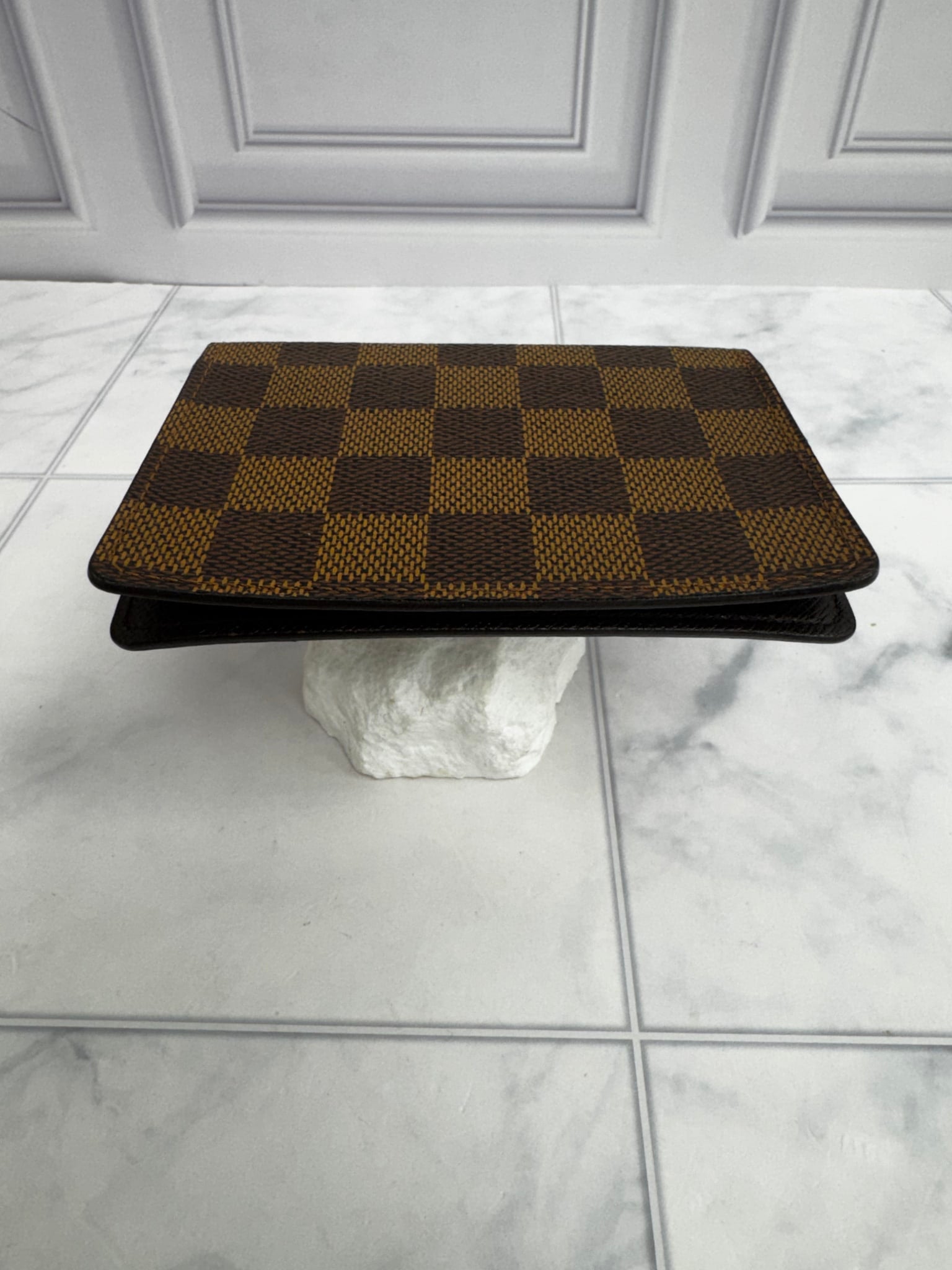 Louis Vuitton Damier Ebene Porte 2 Cartes Card Case