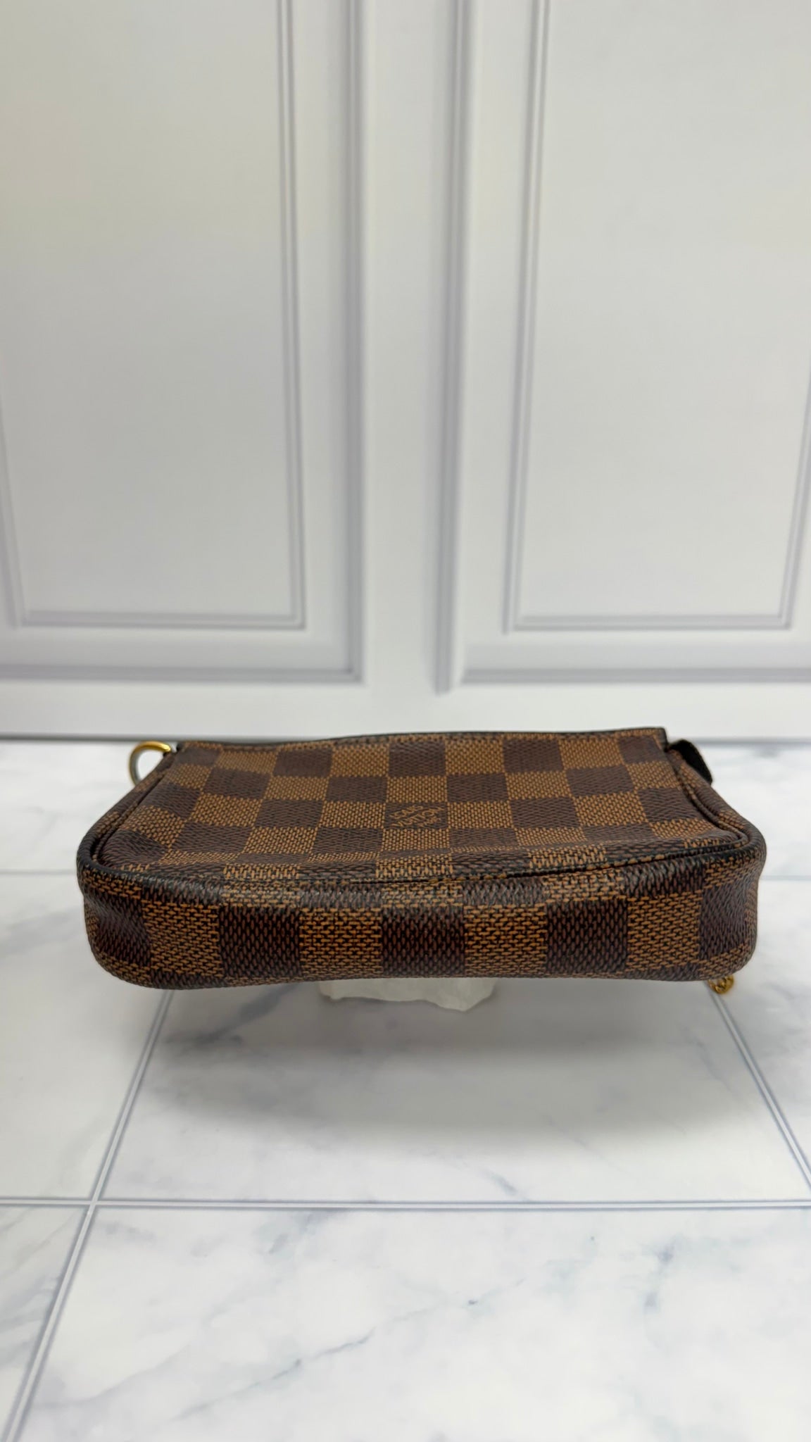 Louis Vuitton Damier Ebene Mini Pochette Accessories 