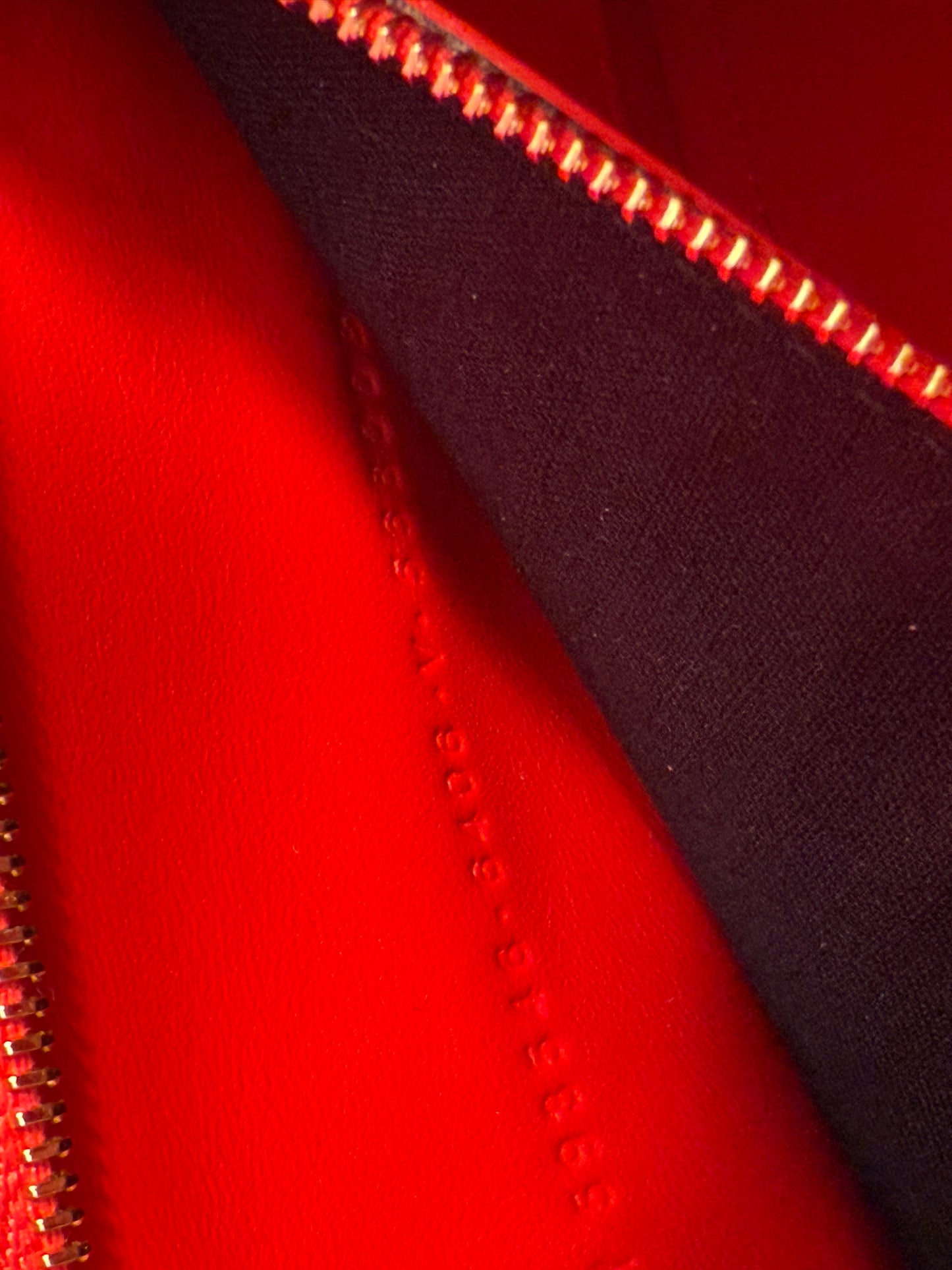 Balenciaga Red Calfskin Small Hourglass Top Handle Bag