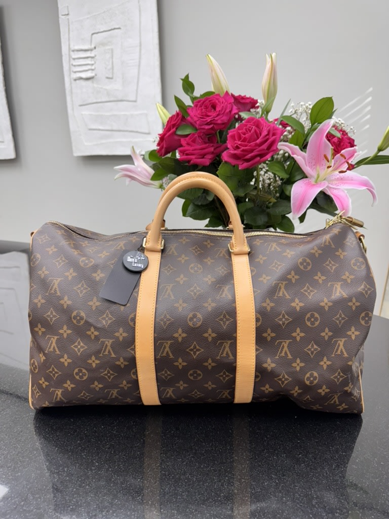Louis Vuitton Monogram Keepall Bandouliere 50
