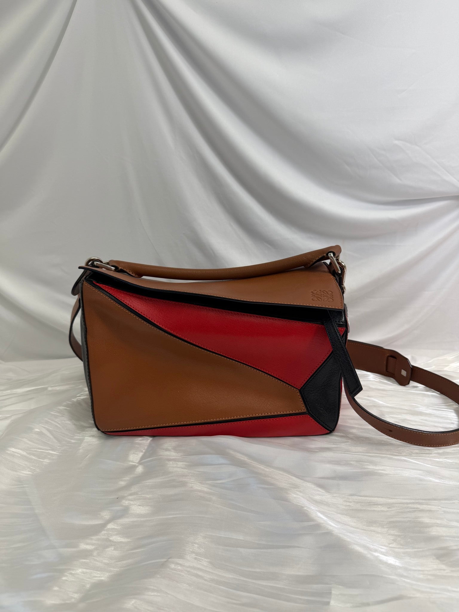 Loewe Multicolor Leather Puzzle Bag