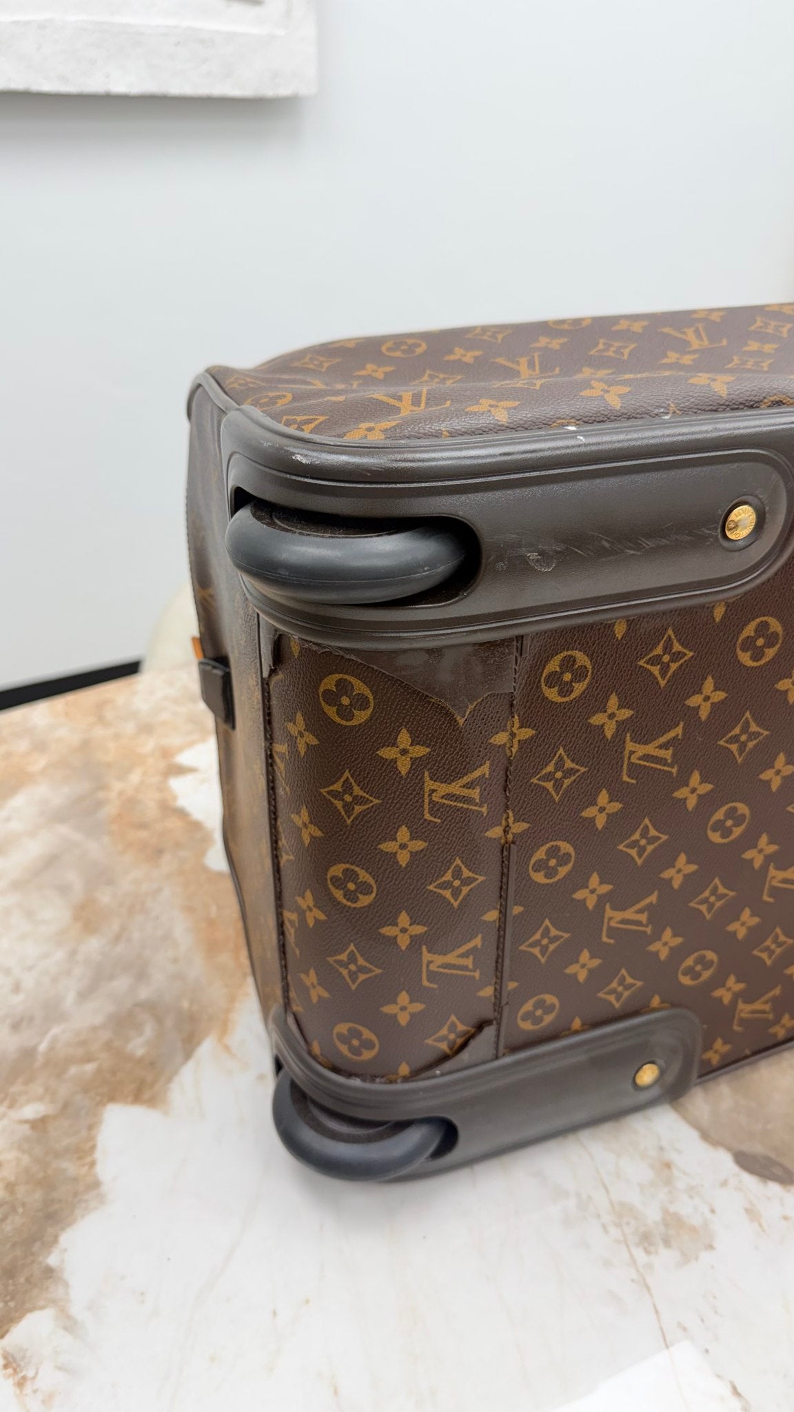 Louis Vuitton Monogram Eole Rolling Duffle Bag 