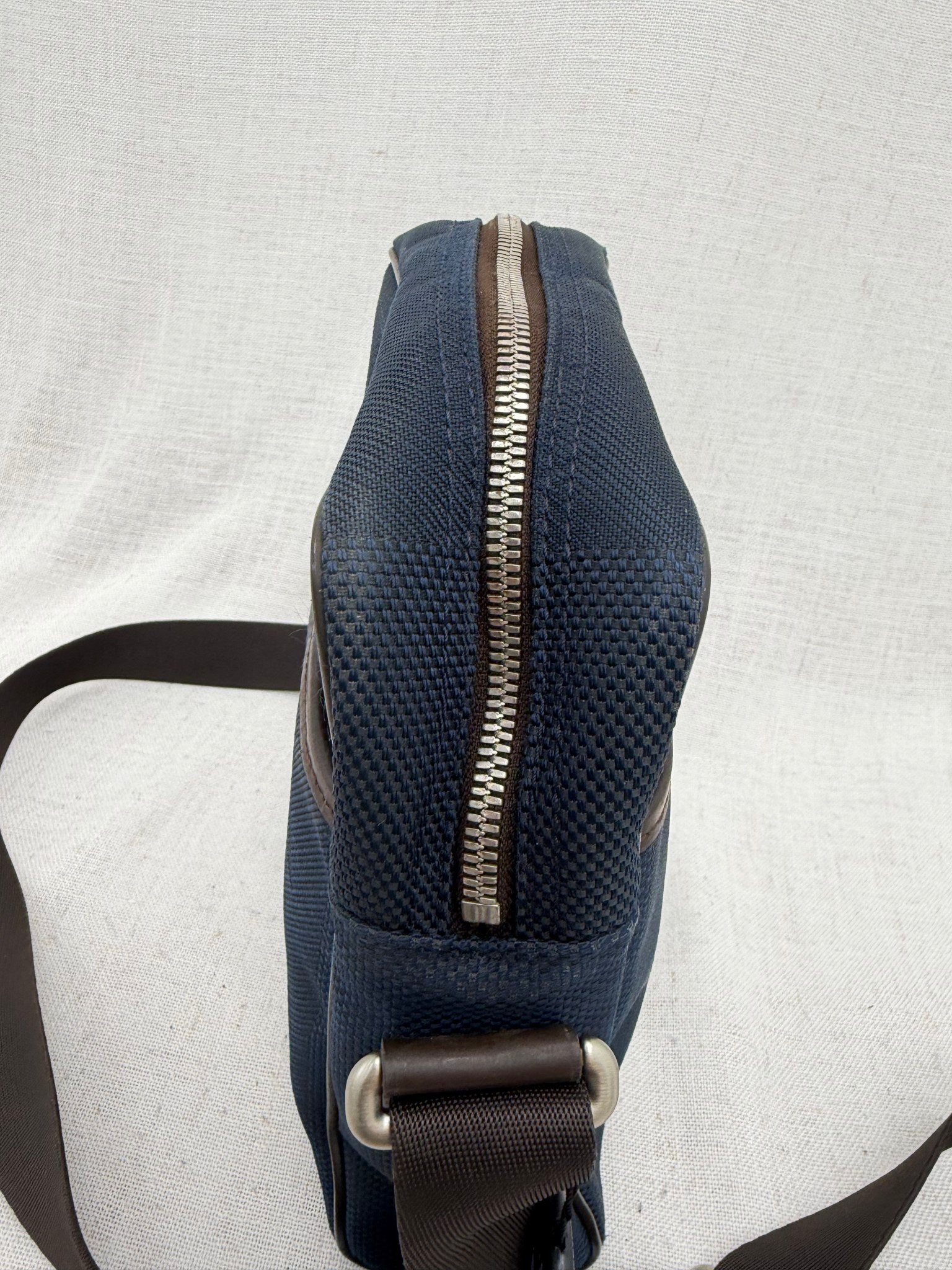 Louis Vuitton Navy Damier Geant Citadin Messenger Bag