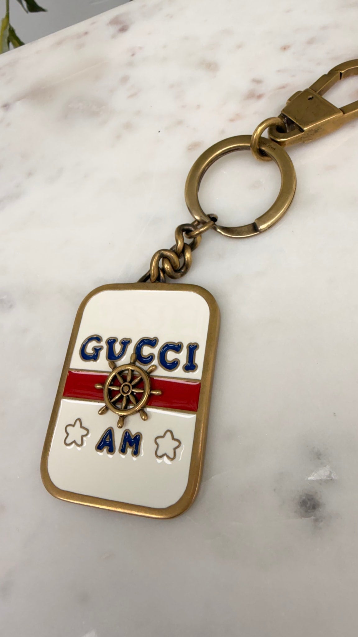Gucci AM Keychain & Bag Charm