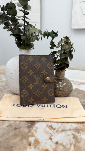 Louis Vuitton Monogram Passport Agenda Cover PM