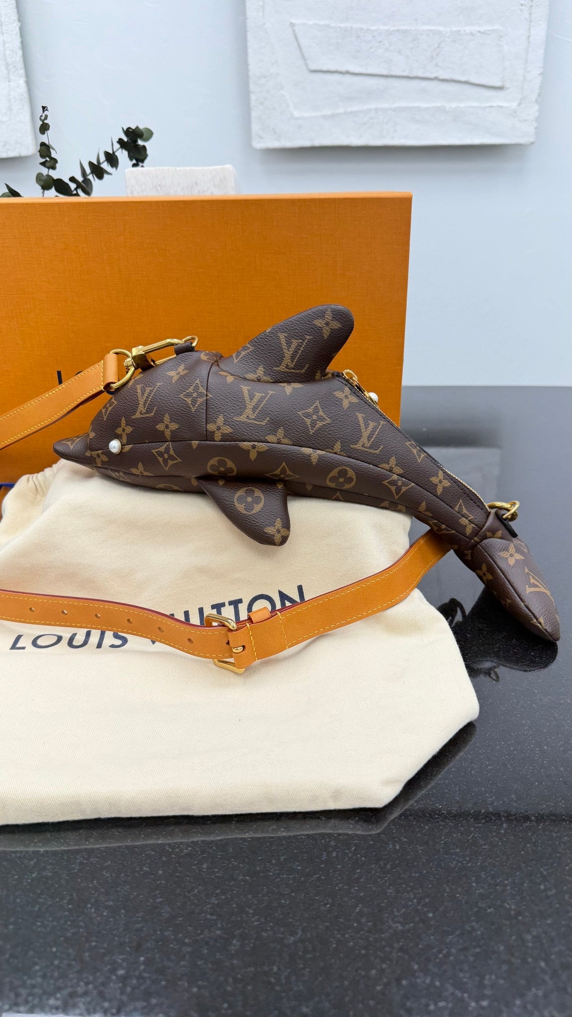 BRAND NEW- Louis Vuitton Monogram Dolphin Bag