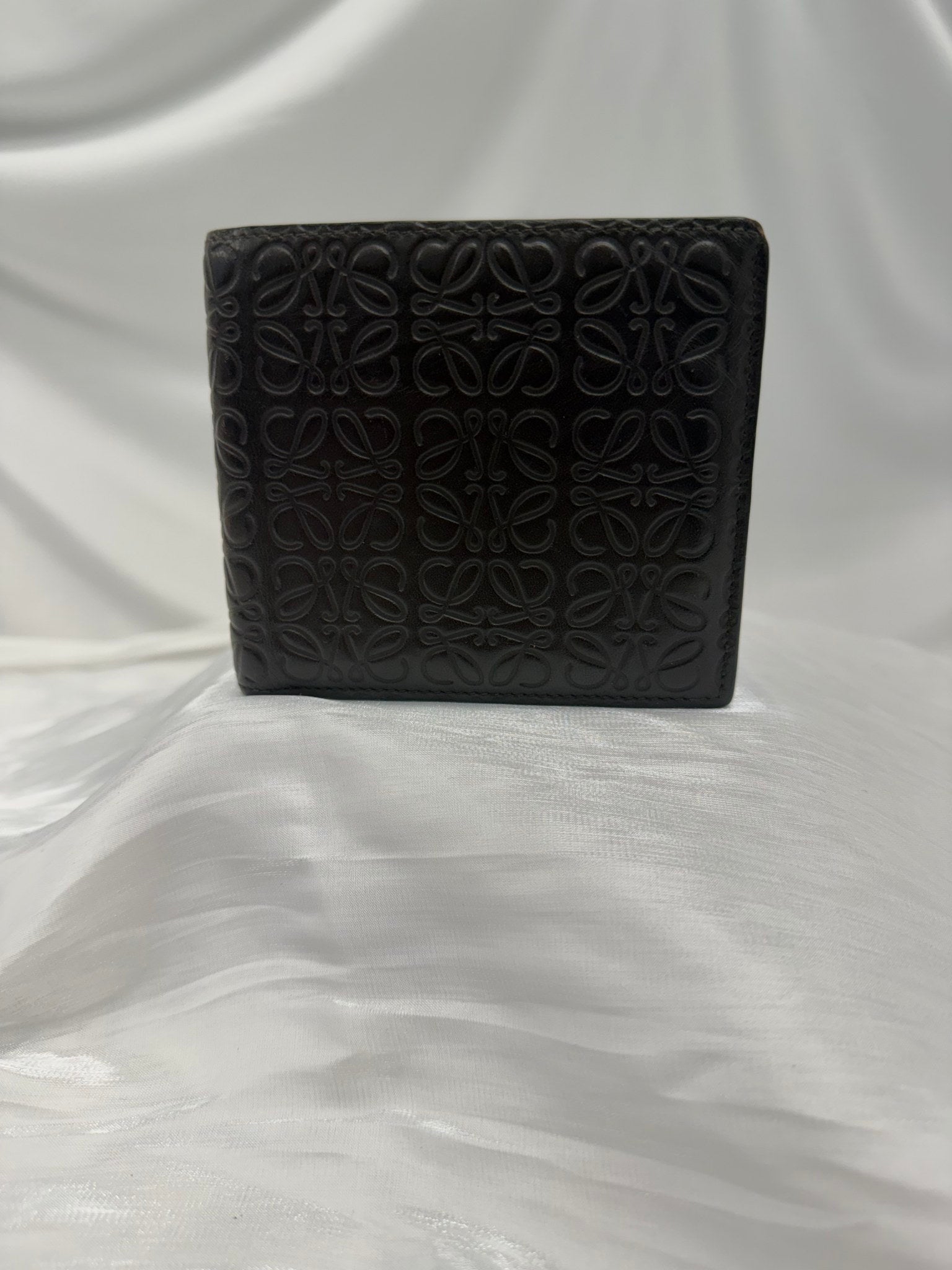 Loewe Brown Leather Anagram Bifold