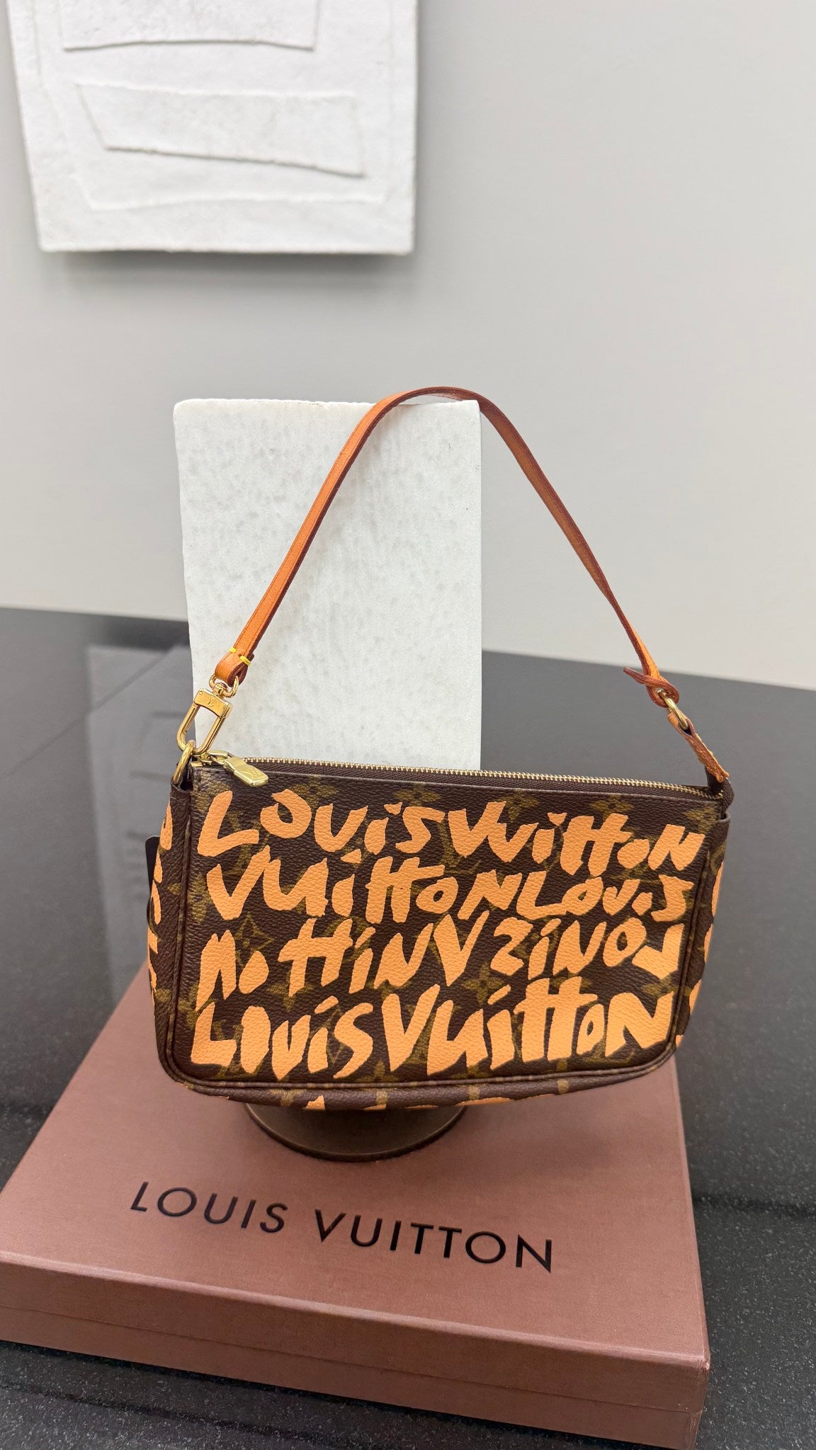 Louis Vuitton Monogram X Stephen Sprouse Graffiti Pochette Shoulder Bag 
