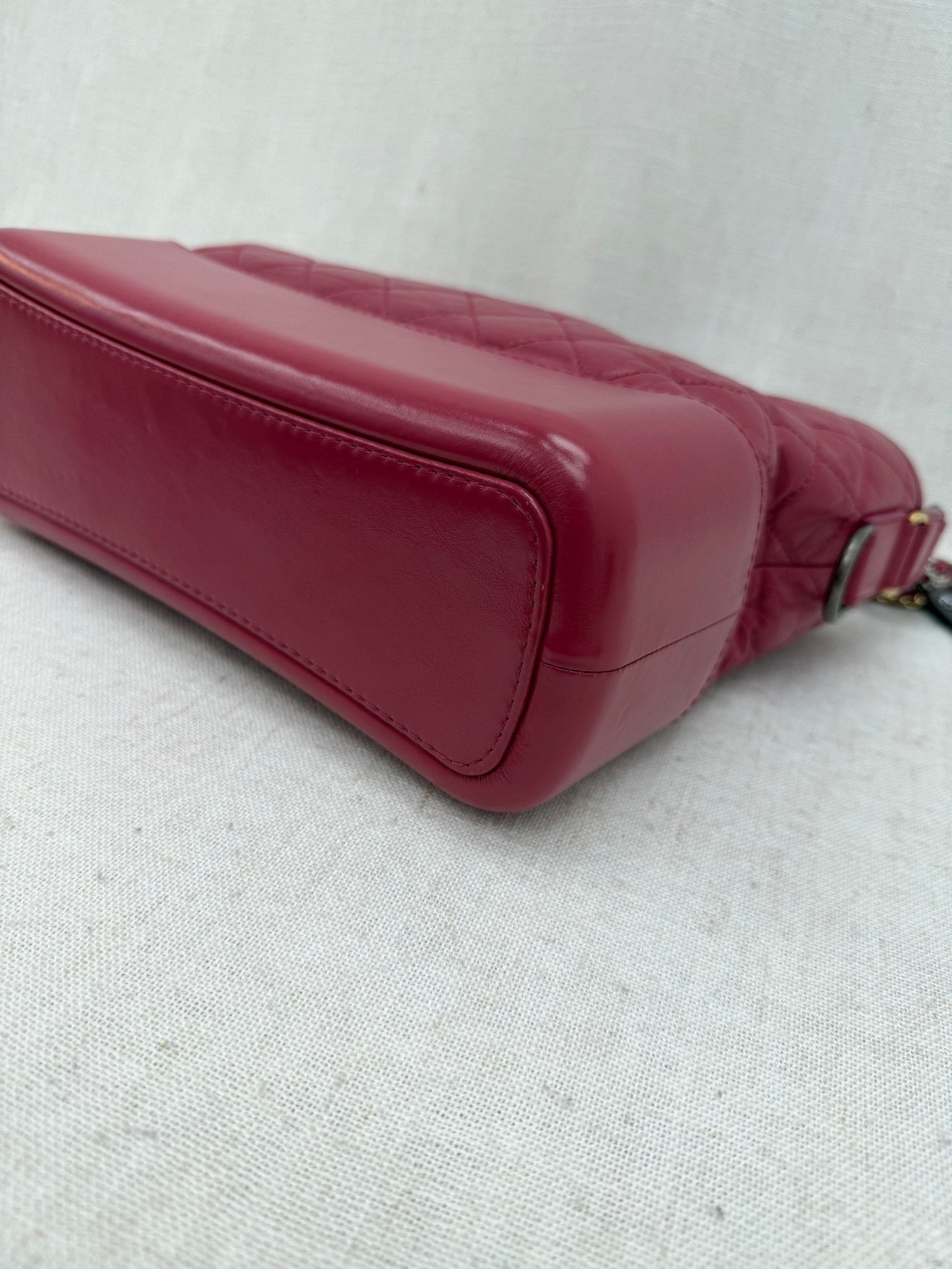 Chanel Pink Quilted Calfskin Medium Gabrielle Hobo Bag