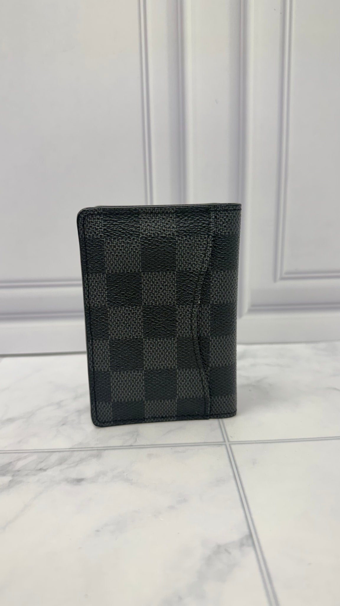 LIKE NEW - Louis Vuitton Damier Graphite Pocket Organizer 