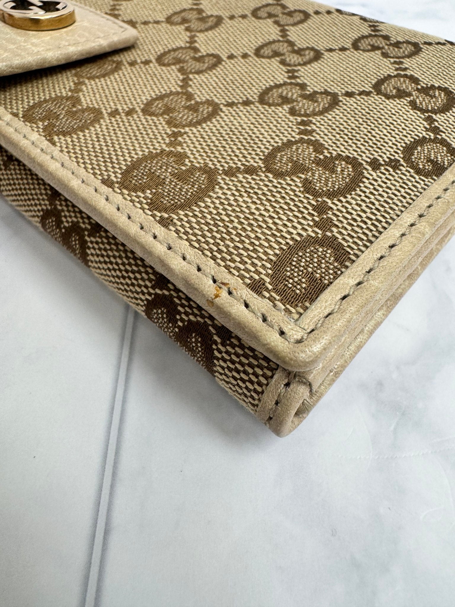 Gucci GG Canvas Long Wallet