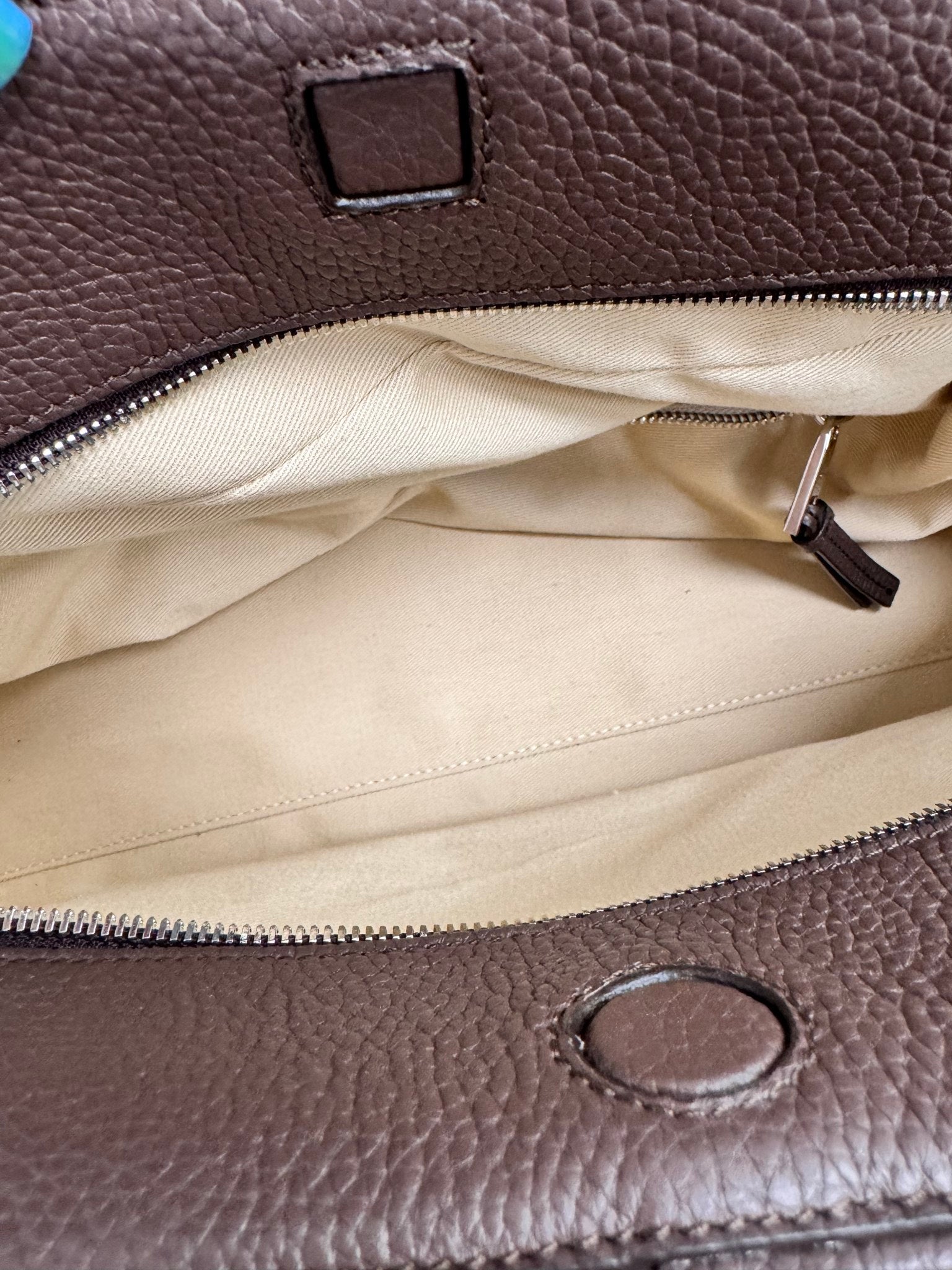 BRAND NEW - Jacquemus Brown Grained Leather Le Turismo Shoulder Bag