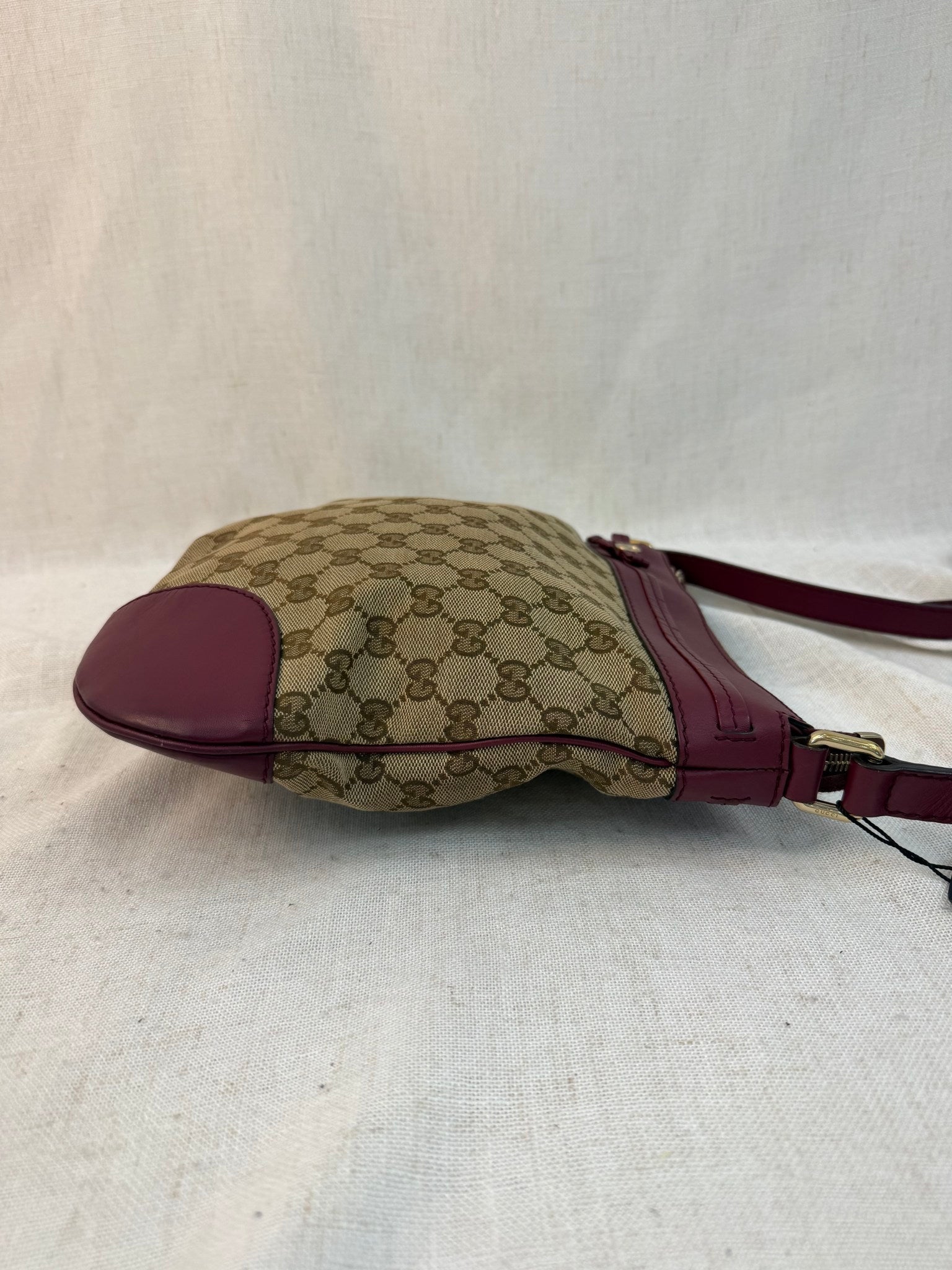 Gucci Brown GG Print Mayfair Crossbody Bag