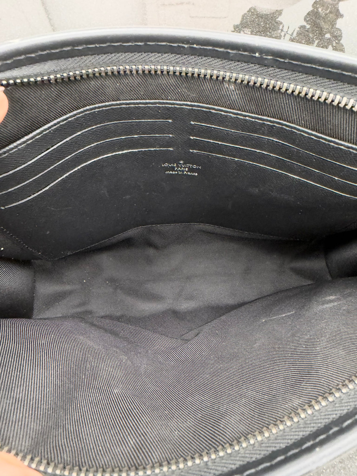 Louis Vuitton Monogram Eclipse Pochette Voyage MM