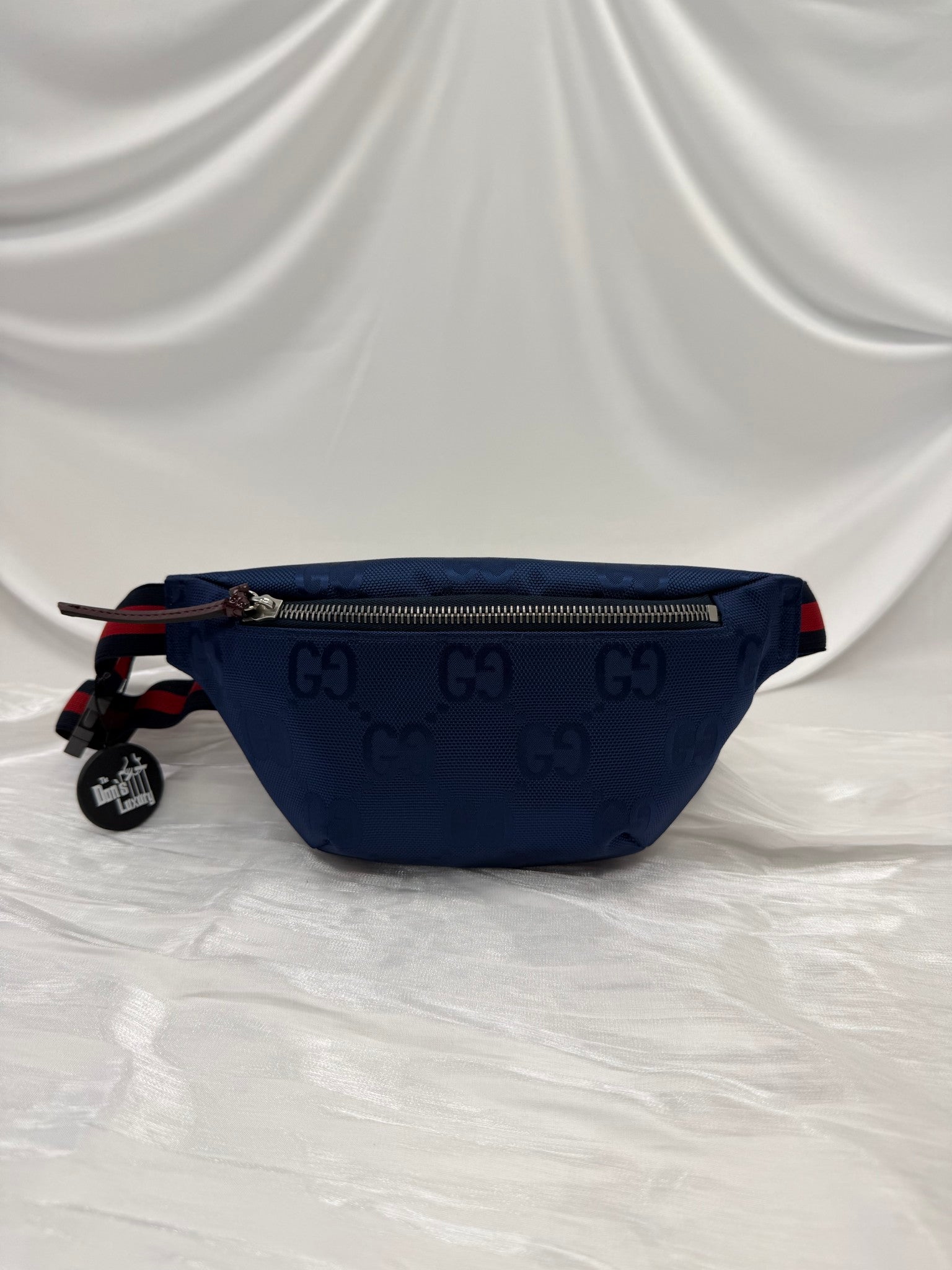 Gucci Blue Nylon Kids Bumbag