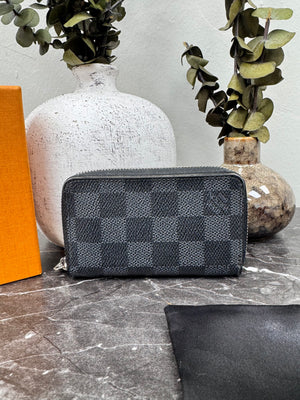 Louis Vuitton Damier Graphite Zippy Coin Purse