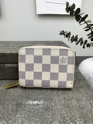 Louis Vuitton Damier Azur Compact Zippy Wallet