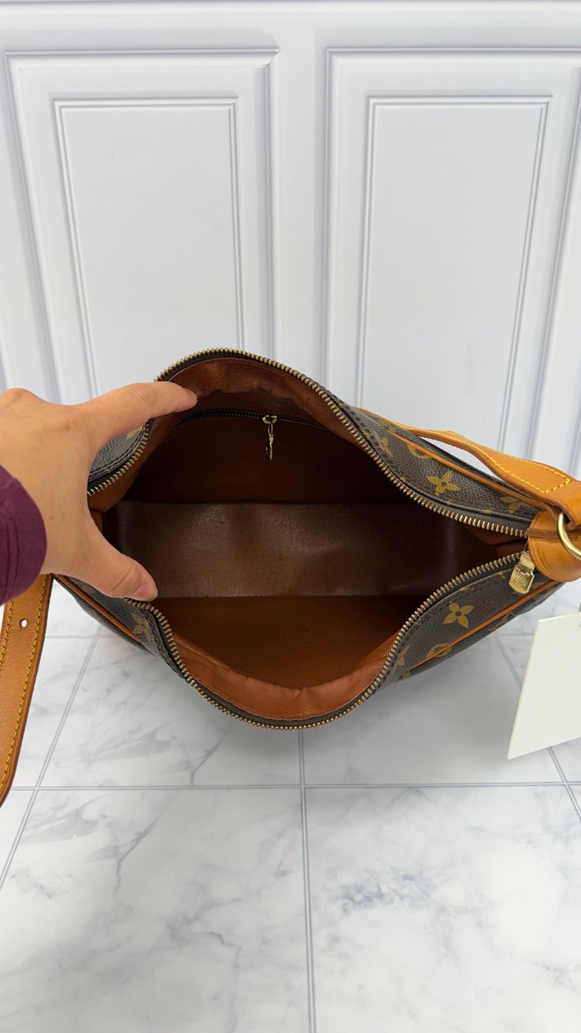 Louis Vuitton Monogram Boulogne Shoulder Bag 