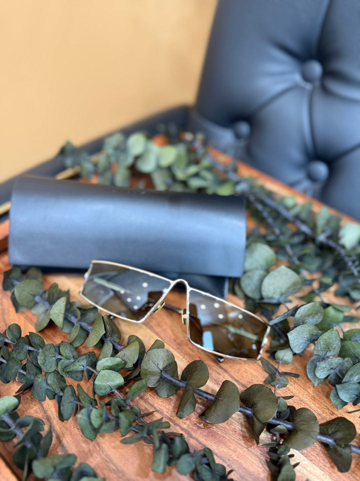 Brand New- Saint Laurent YSL Gold Sunglasses