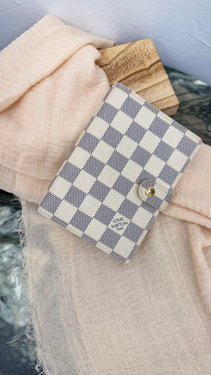 Louis Vuitton Damier Azur Passport Agenda PM Cover