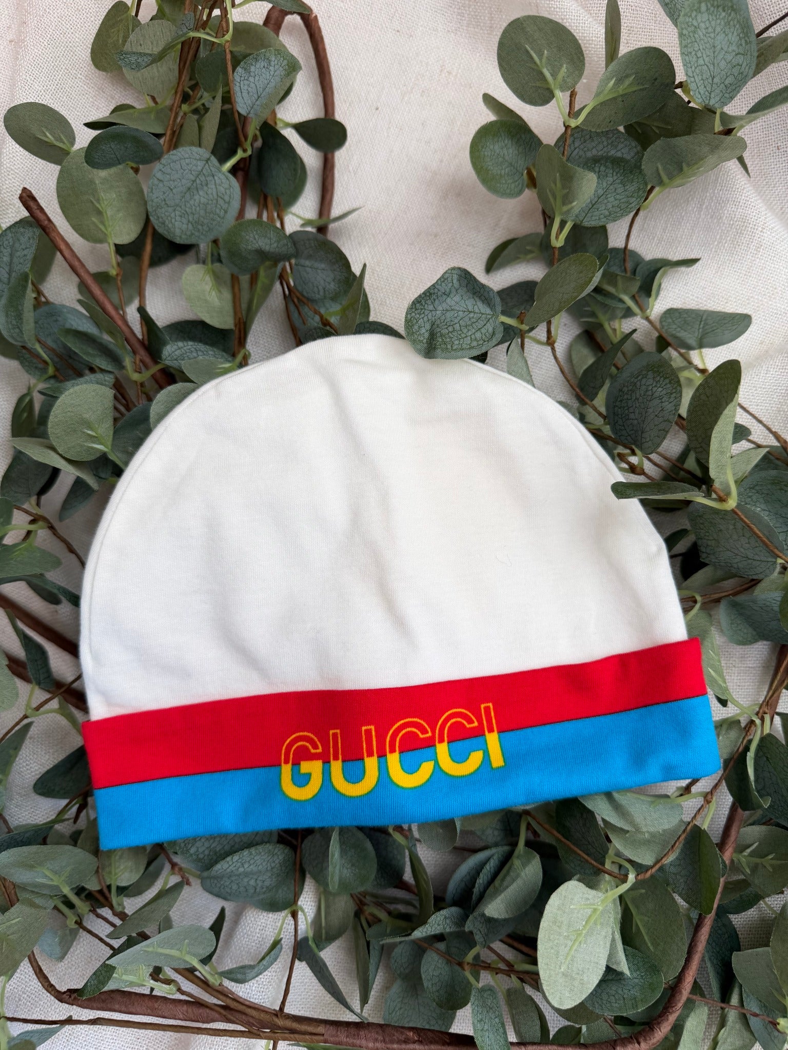 Gucci Multicolor Cotton Kids Beanie 
