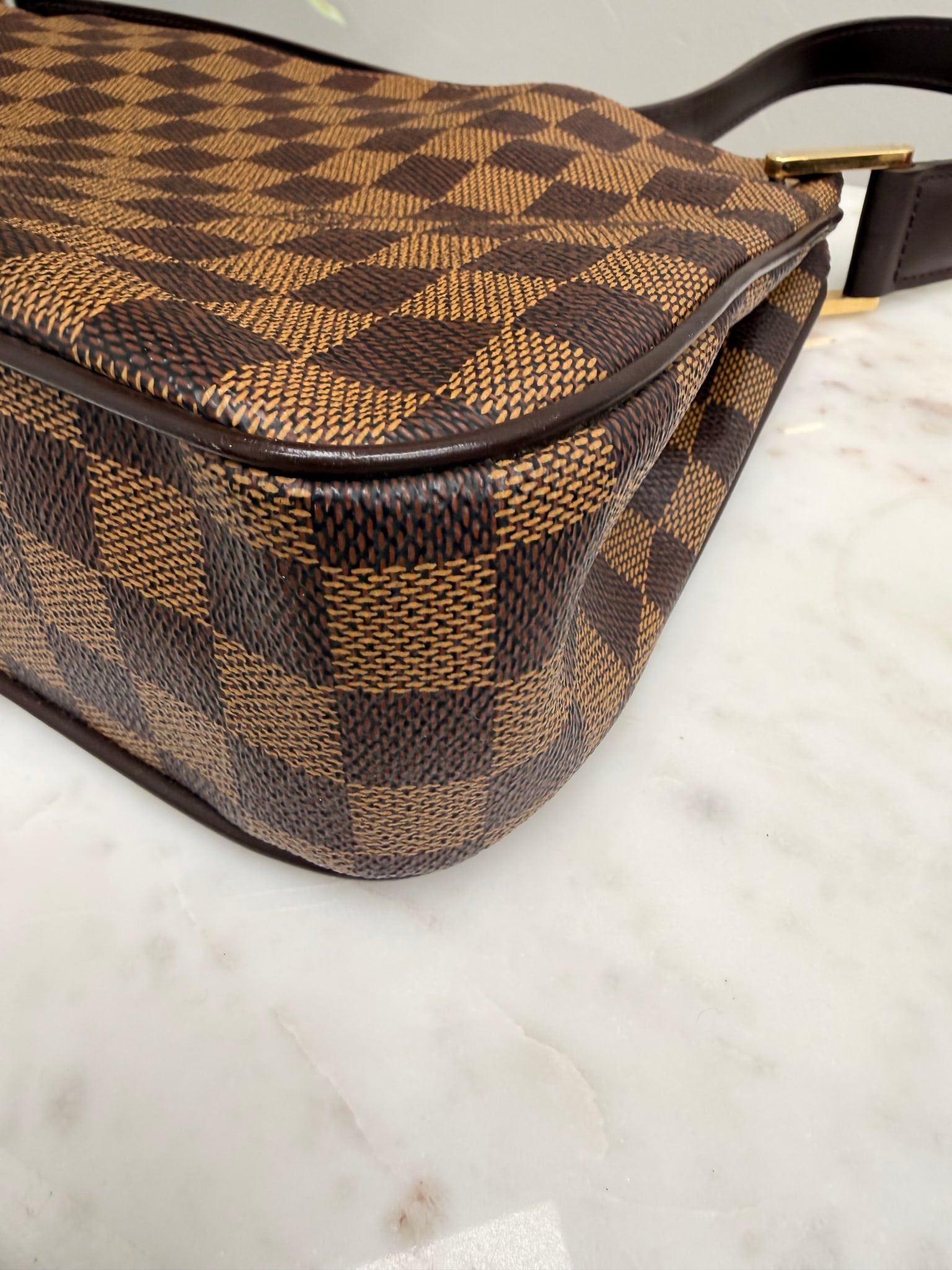 Louis Vuitton Damier Ebene Aubagne Shoulder Bag