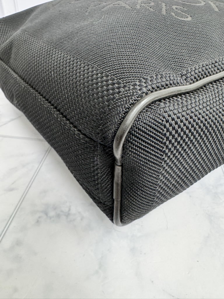 Louis Vuitton Black Canvas Damier Geant Citadin Crossbody Bag