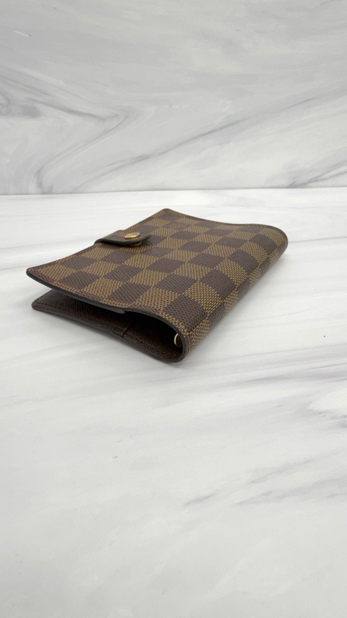 Louis Vuitton Damier Ebene Agenda PM Cover 