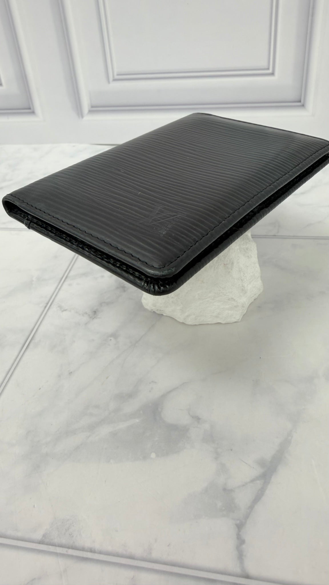 Louis Vuitton Black Epi Leather Pocket Organizer 