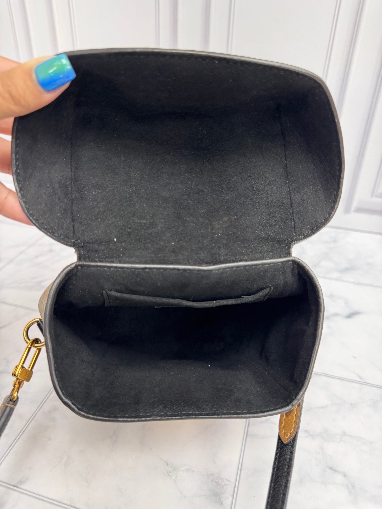 Louis Vuitton Reverse Monogram Camera Box Crossbody Bag