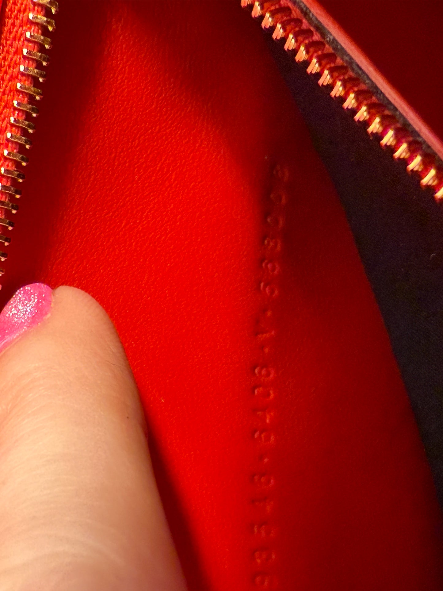 Balenciaga Red Calfskin Small Hourglass Top Handle Bag