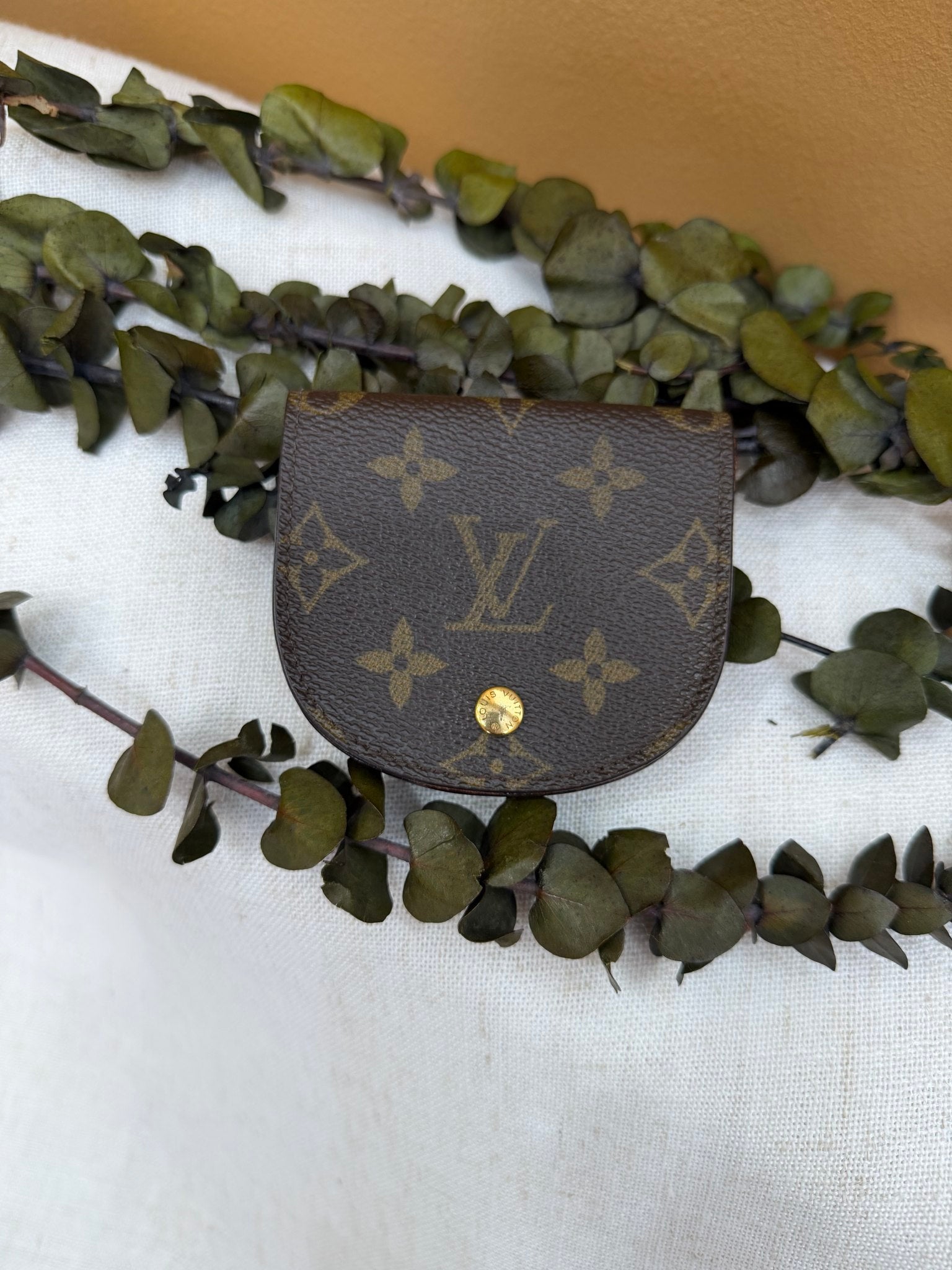 Louis Vuitton Monogram Gousset Coin Purse