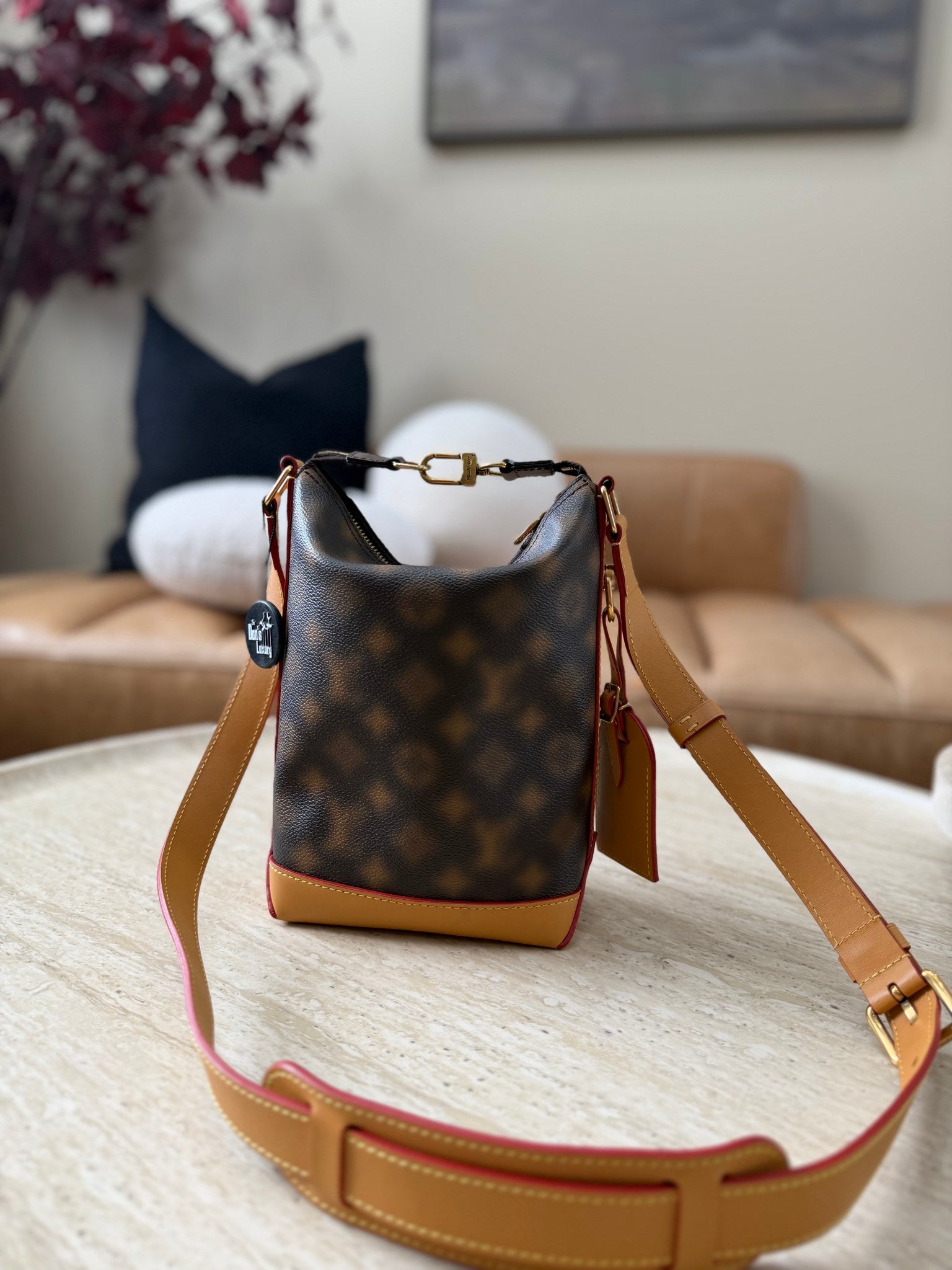 Louis Vuitton Blurry Monogram Hobo Cruiser PM Shoulder Bag