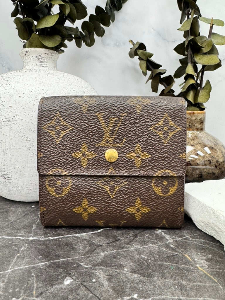 Louis Vuitton Monogram Elise Compact Wallet