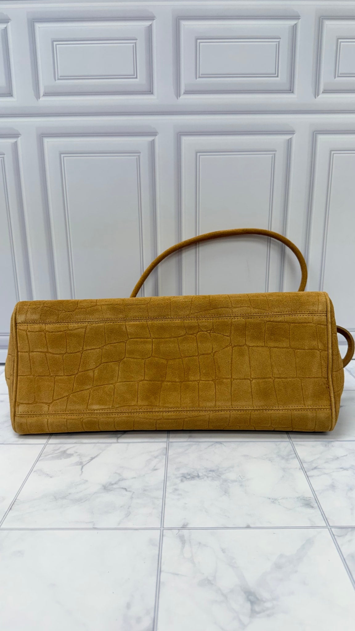 BRAND NEW - Jacquemus Camel Suede Leather Le Turismo Shoulder Bag