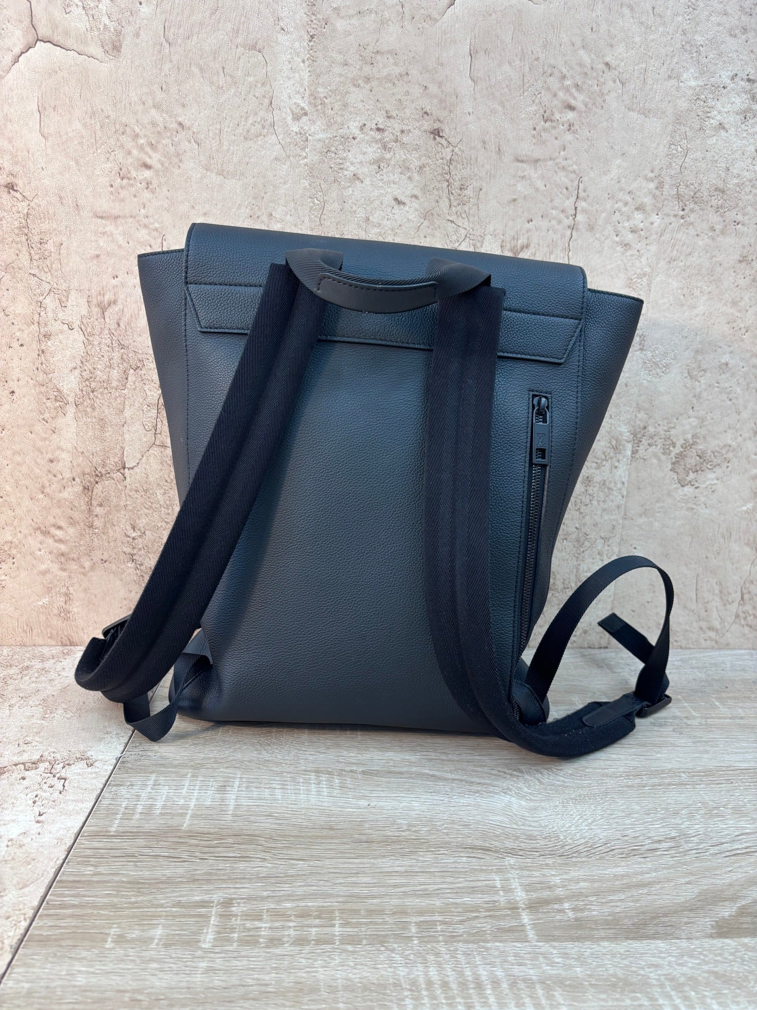 Louis Vuitton Black Leather Fast Line Backpack