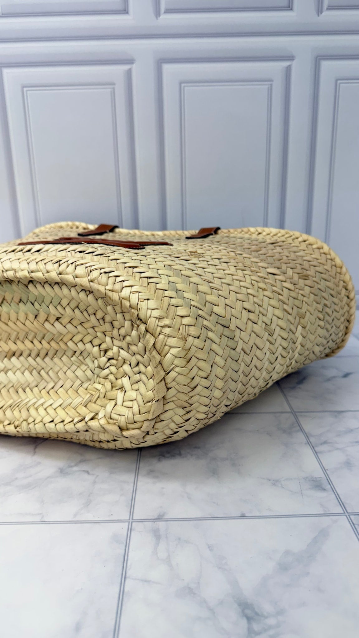 BRAND NEW - Celine Natural Straw Large Tote Bag 