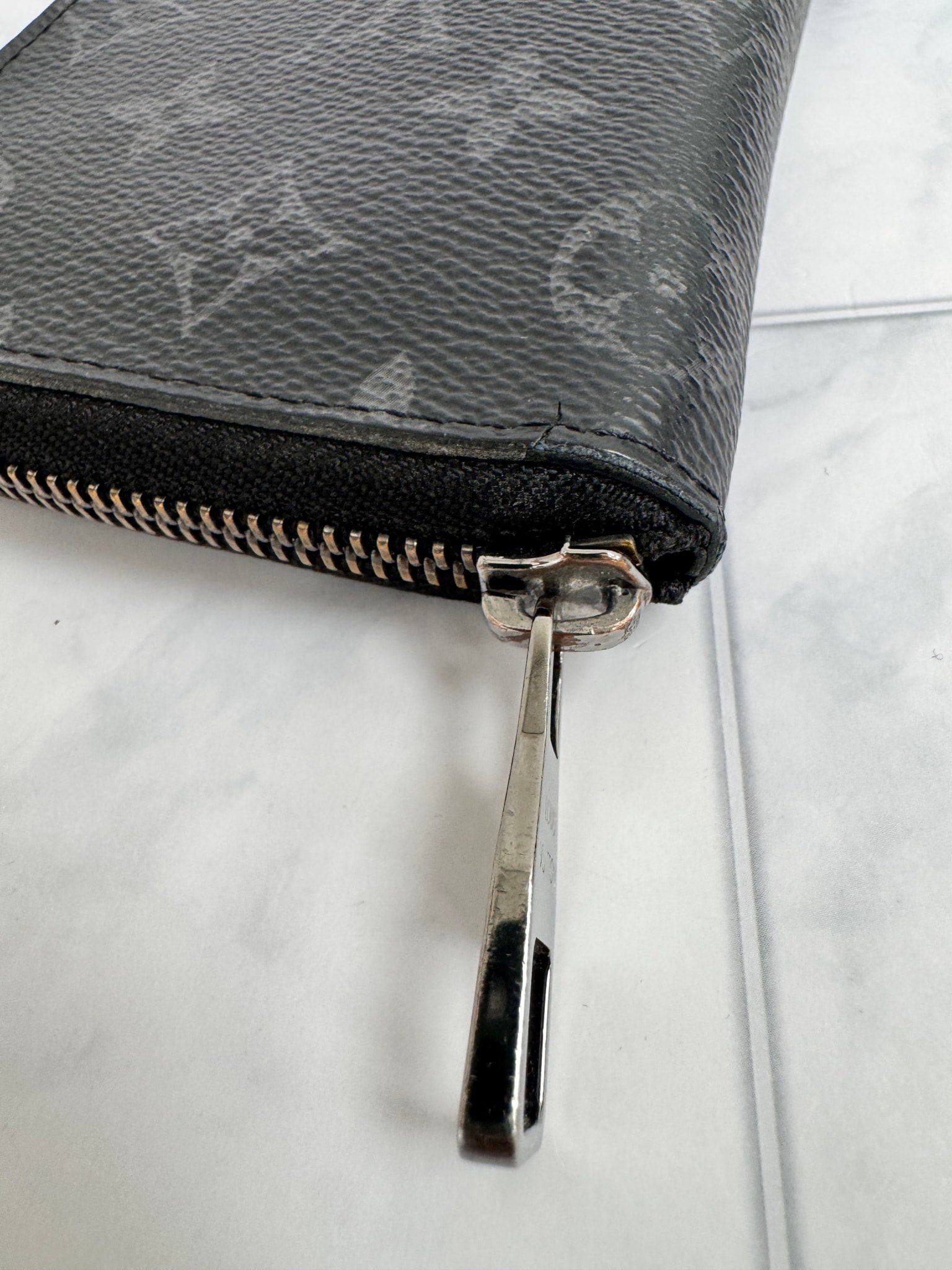 Louis Vuitton Monogram Eclipse Long Zippy Wallet