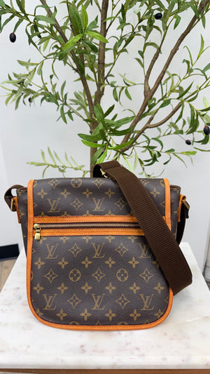 Louis Vuitton Monogram Bosphore Messenger Crossbody Bag