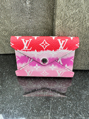 Louis Vuitton Red Monogram Escale Small Kirigami Pochette