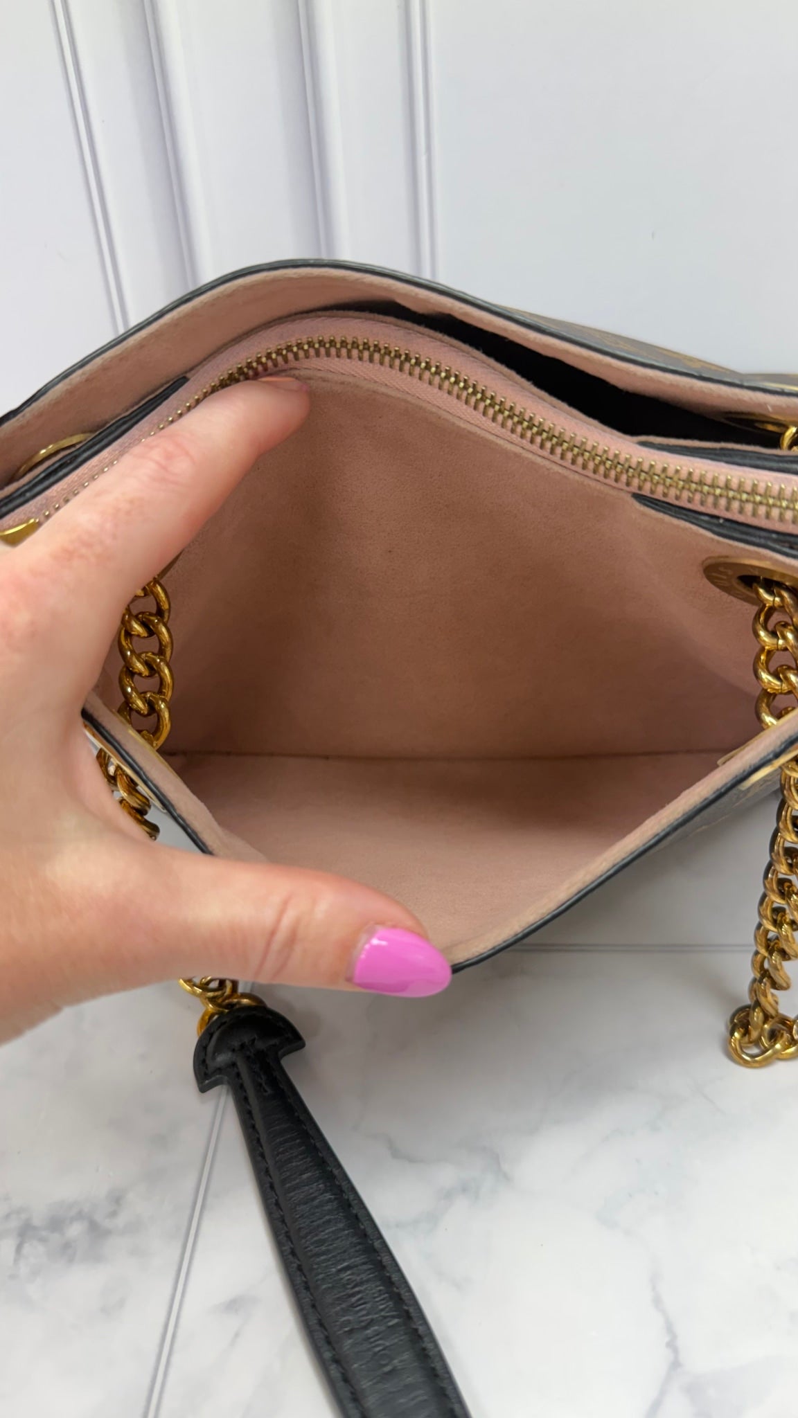 Louis Vuitton Monogram & Pink Surene BB